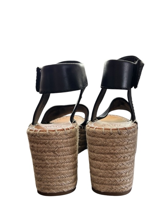 NWT Frye and Co Amber Espadrille Wedge Frye in Black Sz 5.5 Platform Boho - Picture 2 of 14